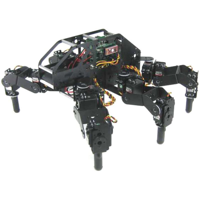 Lynxmotion T-Hex 3DOF Hexapod Robot Kit (BotBoarduino)