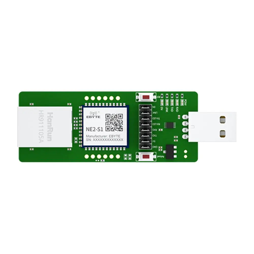 NE2-S1-TB TTL serial port to Ethernet patch module communication data transparent transmission serial port to network port rj45 edge acquisition modbusTCP to RTU MQTT communication network