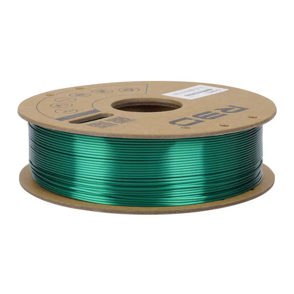 Green R3D Silk PLA Filament 1.75mm 1kg