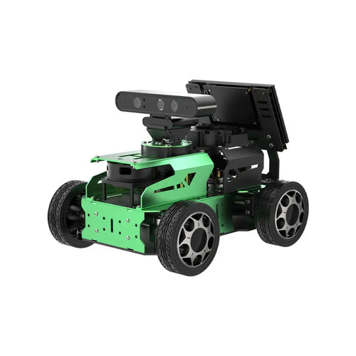 JetAcker ROS Education Robot Car with Ackerman Structure Support SLAM Mapping Navigation Learning (Advanced Kit/Jetson Nano 4GB/A1 Lidar)