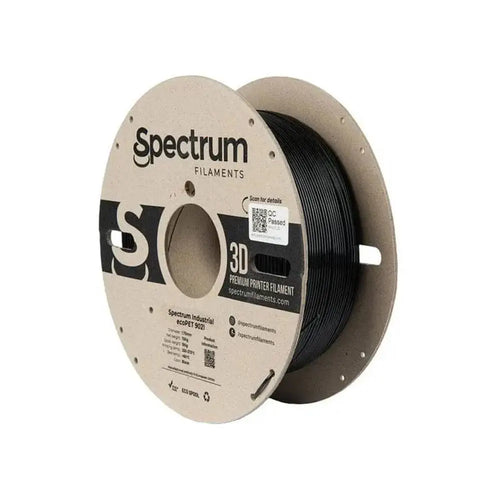 Black - Spectrum ecoPETG 9021 Filament - 1.75mm, 0.75kg