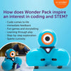 Wonder Workshop Dash Robot Wonder Pack – STEM Coding Toy for Kids 6+ | Programmable Educational Robot