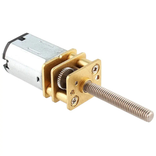 N20 Micro Metal Gearmotor w/ 20mm Length M3 Screw Shaft, 6V, 26RPM