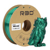 Green R3D Silk PLA Filament 1.75mm 1kg