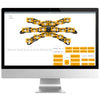 Hiwonder SpiderPi AI Intelligent Visual Hexapod Robot Powered by Raspberry Pi 5 (Advanced Kit with Raspberry Pi 5 4GB)