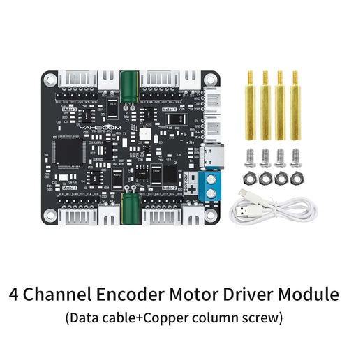 4-Channel Encoder Motor Drive Module- Module+Copper pillar+Data line