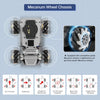 Hiwonder ROS2 Smart Car, ROSOrin Multimodal AI Vision Large Model, SLAM Navigation Programming, Mecanum Wheels Robot (Standard Kit without Controller)