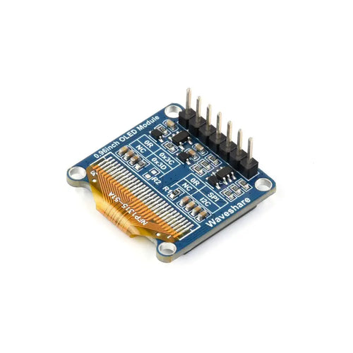 Waveshare 0.96inch OLED Display Module, 128x64 px, SPI/I2C (Yellow & Blue)