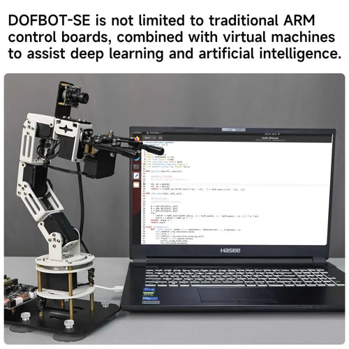 DOFBOT SE AI Vision Robotic Arm with ROS2 Python Programming (Virtual Machine Version)