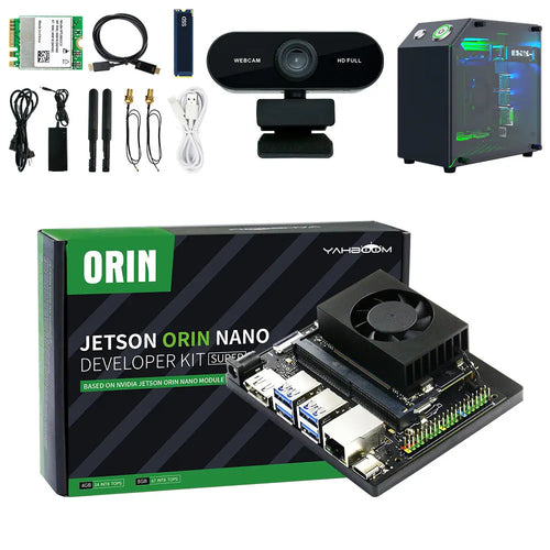 Jetson Orin NANO SUPER Developer Kit SUB with 8GB RAM Based On NVIDIA Core Module for AI Deep Learning(Mini PC Kit)