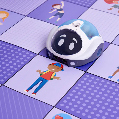 Loti-Bot Feelings Activity Mat – Educational STEM Playmat Compatible with Loti-Bot, Bee-Bot and Blue-Bot