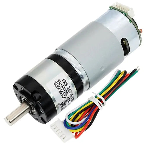 36D DC Planetary Gearmotor w/ Encoder - 24V 2300RPM