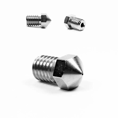 Micro Swiss Plated Wear Resistant Nozzle for RepRap 3D Printers - M6 Thread for 1.75mm Filament - 0.5mm