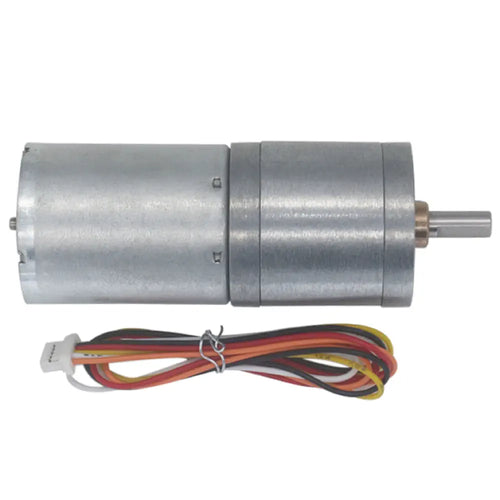 DC Gearhead Brushless Motor 25mm, 24V, 370 RPM