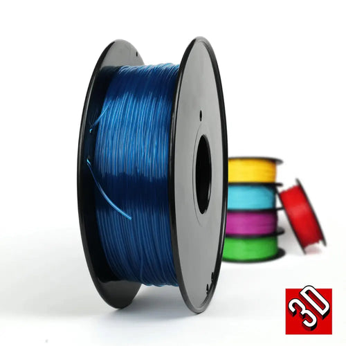 SainSmart Transparent Teal TPU Filament | 1.75mm, 0.8kg Spool for 3D Printing