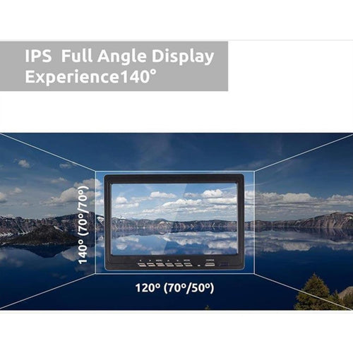 1024x600 7" HD TFT LCD Screen Display AV/VGA/HDMI for Raspberry Pi