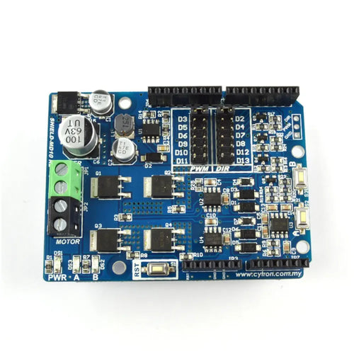 Cytron 10A DC Motor Driver Arduino Shield