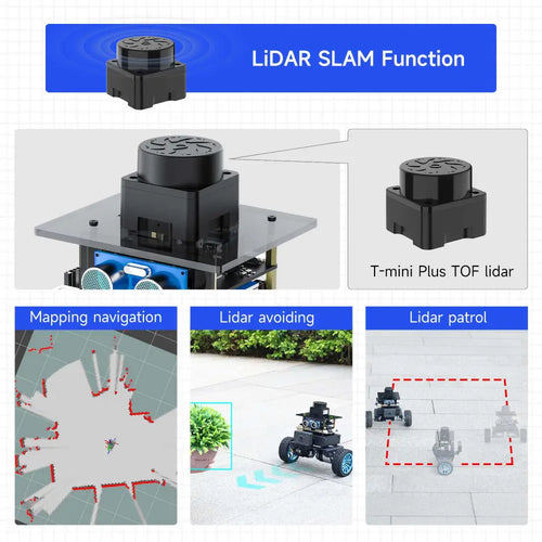 MicroROS Self-balancing Robot Car Support 4KG Load(Standard Version)