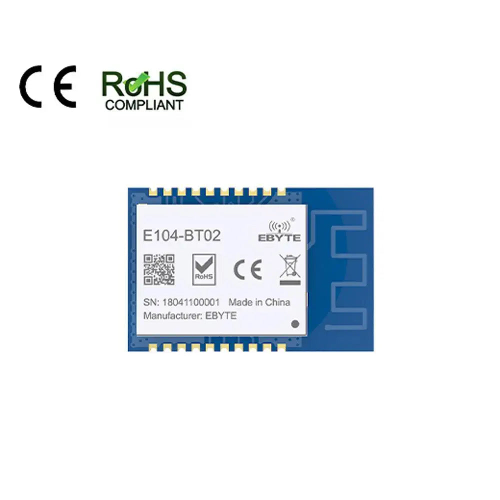 E104-BT02 SMD 1mW (0dBm) wireless UART to ble module with high cost performance