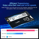PCIe to M.2 adapter expansion board for Raspberry Pi 5 - Separate board