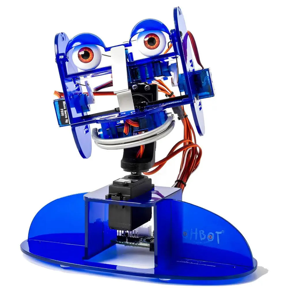 Ohbot 2.2 Kit ( Assembled) DIY Programmable Social Robot Support AI, STEM Educational Coding Robotics for Ages 7+