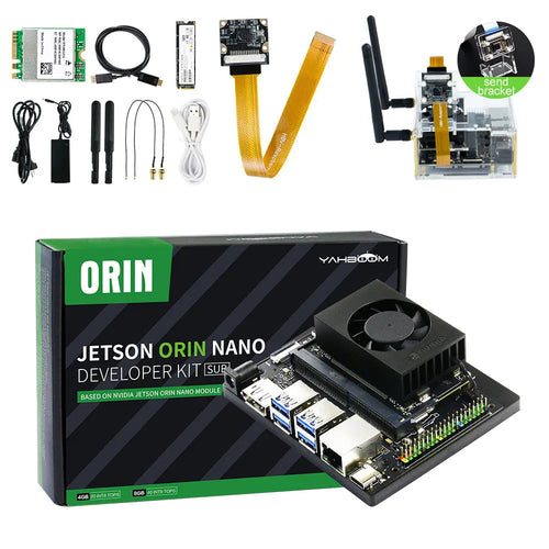 Jetson Orin NANO Development Board SUB Developer Kit with 8GB RAM Based On NVIDIA Core Module for AI Deep Learning(Camera Kit)