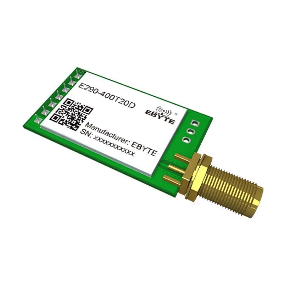 E290-400T20D UART wireless serial port module based on the PAN3060 RF chip AT Command CIAP upgrade Single point of wake-up Airspeed adaptive Automatic relay networking