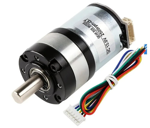 DC Planetary Geared Motor w/ Encoder Diameter 36mm  - 6V 330RPM