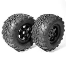 Lynxmotion A4WD3 160mm x 85mm Black Beadlock Tire (Pair)