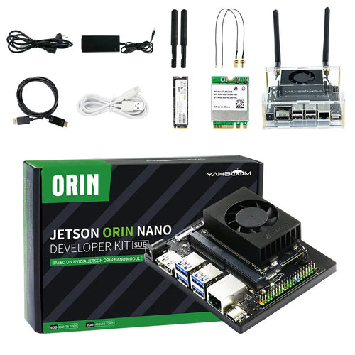 Jetson Orin NANO Development Board SUB Developer Kit with 8GB RAM Based On NVIDIA Core Module for AI Deep Learning(Basic Kit)