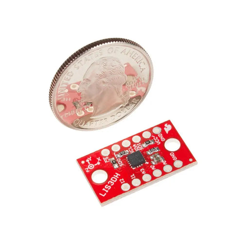 ±16g Triple Axis Accelerometer Breakout Board - LIS3DH