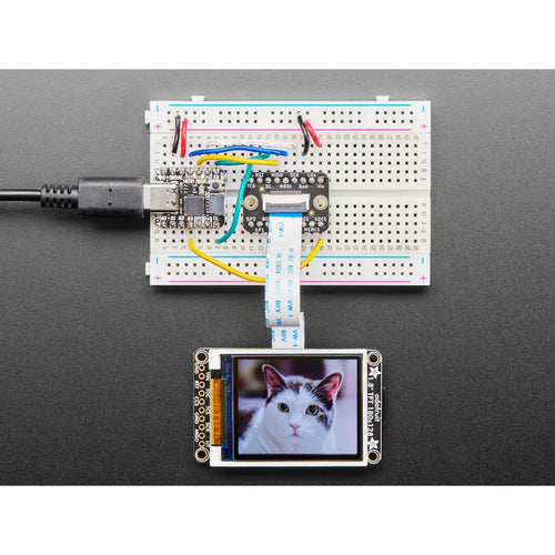 1.8 Inch Color TFT LCD Display w/ MicroSD Card Breakout - ST7735R