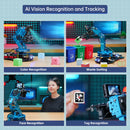 Hiwonder LeArm AI Desktop Robot Arm with AI Vision &amp; Voice Interaction, Support Arduino Programming &amp; Sensor Expansion (Standard Kit)