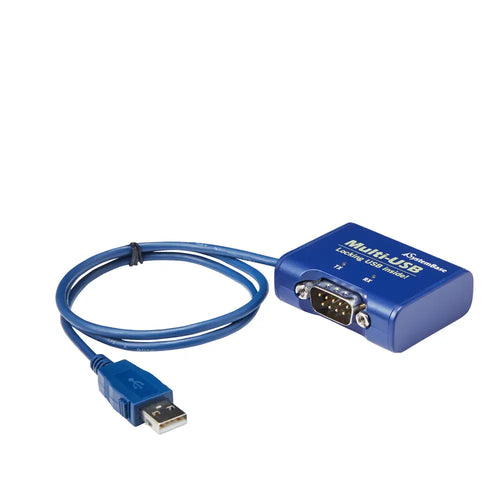 SystemBase Multi 1/USB RS232 USB to Serial Latching Cable, 0.6m