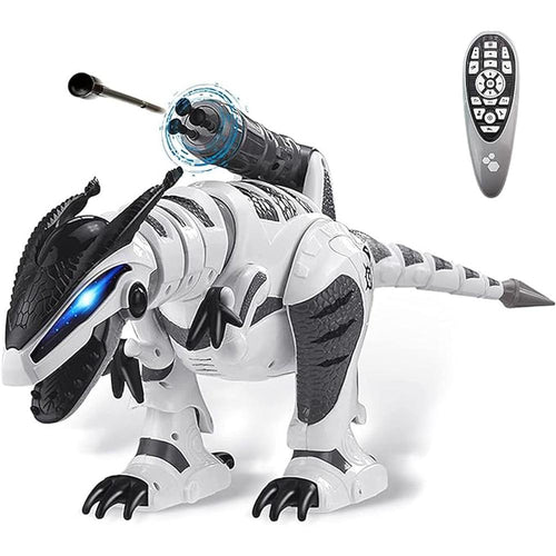 RC Interactive Dinosaur Robot - Programmable T-rex Toy with Fight Mode