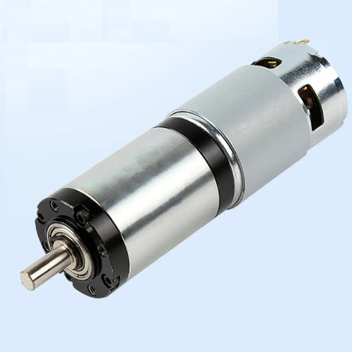 42mm DC Planetary Gear Motor, 12V, 12 RPM