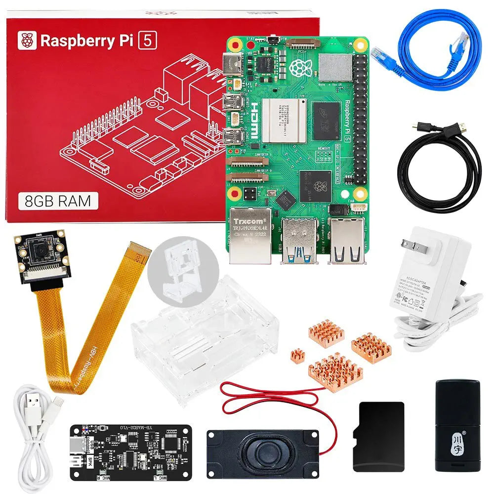 Official Original Raspberry Pi 5 8GB RAM Development Board AI Large ...