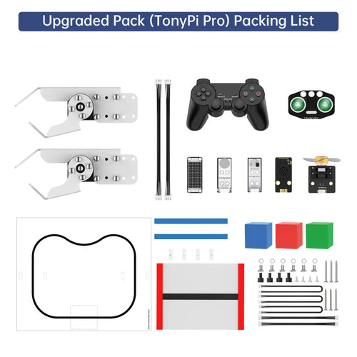 TonyPi Pro Hiwonder Humanoid Robot Professional Development Kit Powered by Raspberry Pi 5 (Raspberry Pi 5 4GB Included)