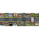 TTS Bee-Bot Coding Robot with Seaside Mat, French Town Mat, and Busy Street Mat, STEM Educational Programming Learning Robotics Toy for Kids Age 3+