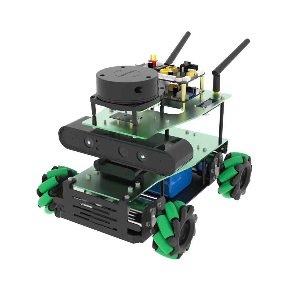 ROSMASTER X3 ROS2 Robot with Mecanum Wheel -Advanced without Orin SUPER Board