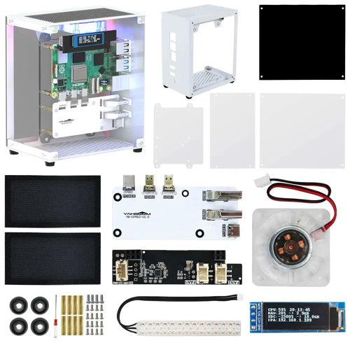 CUBE Pi Protective Case For Raspberry Pi 5-Basic version