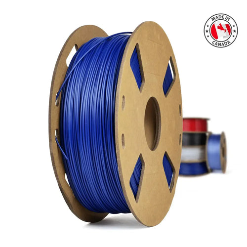 3D Printing Canada Blue - Canadian-made PETG+ Filament - 1.75mm, 1 kg