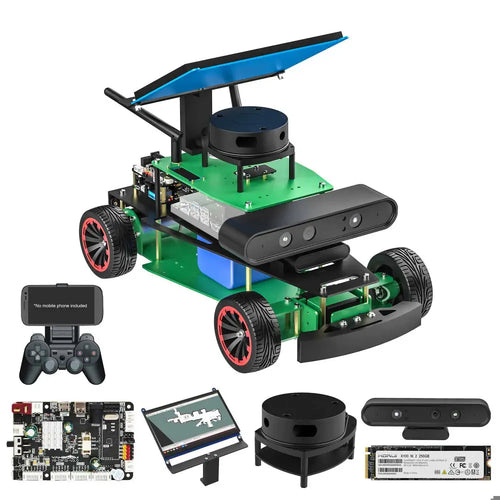 Yahboom Rosmaster R2 ROS2 Robot Ackermann Structure-Superior without Orin board