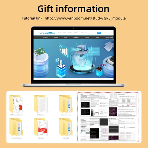 Yahboom GPS Module: BDS, GPS, GLONASS &amp; QZSS Support for Drones &amp; ROS Robots
