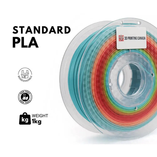 Grey - Standard Flexible PLA Filament - 1.75mm, 1kg