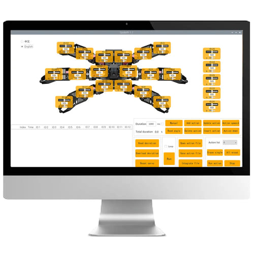 SpiderPi Pro: Hiwonder Hexapod Robot with AI Vision Robotic Arm Powered by Raspberry Pi (Raspberry Pi 4B 8GB Included)