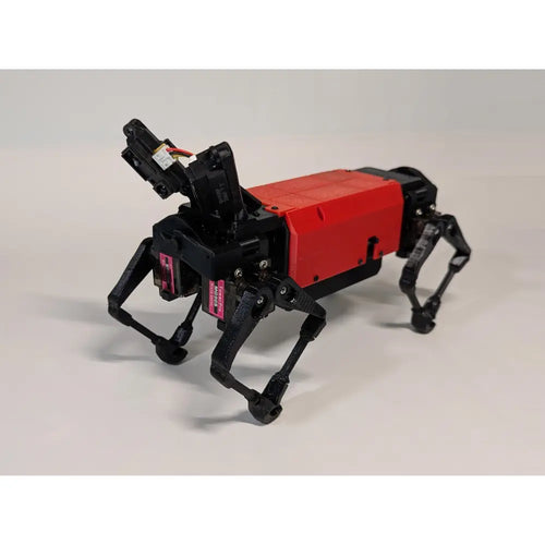 Walking Robot Lowrie 1.1 fully autonomous walking robot (Complete Construction Kit) with obstacle avoidance behavior