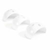 TTS Bee-Bot &amp; Blue-Bot Clip On Shells - Customizable Coding Robot Accessories, Creative STEM Design &amp; Classroom Learning - Durable Plastic Shell Set for Programmable Robots | 10 Pack (White)