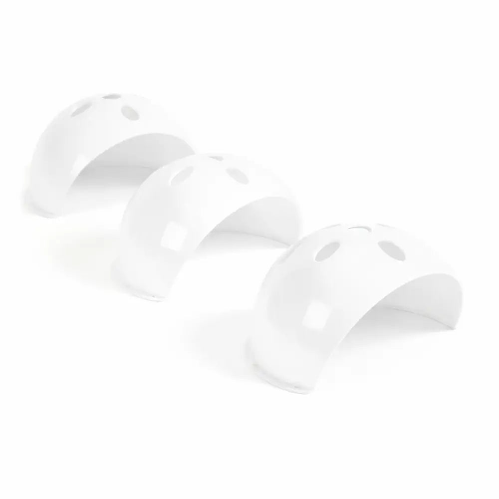 TTS Bee-Bot &amp; Blue-Bot Clip On Shells - Customizable Coding Robot Accessories, Creative STEM Design &amp; Classroom Learning - Durable Plastic Shell Set for Programmable Robots | 10 Pack (White)