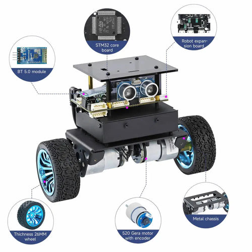 Yahboom STM32 Self-balancing Robot Car--K210 module kit